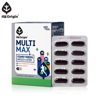 엔젯오리진 멀티맥스(멀티비타민+미네랄+오메가3+루테인)(60캡슐/1일 1캡슐/2개월분)