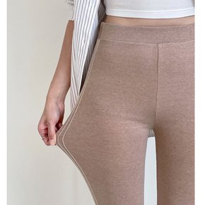 오선 코튼 레깅스 6color 면 스판 옆라인 포인트 레깅스 요가복 필라테스복