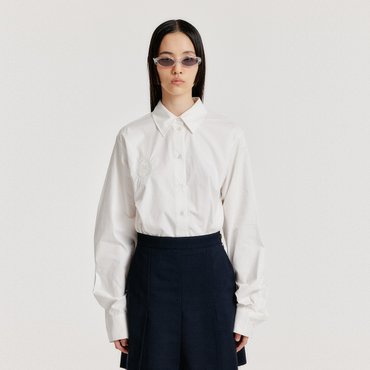 EENK YOM Long Sleeve Shirt - White