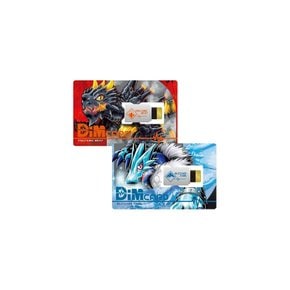 Bandai Digimon Dim Card Set Vol.01 화산 비트 및 블리자드 송곳니 w/ 추적 fs