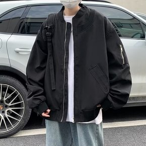 남성 데일리 블루종 오버핏 포켓 아우터 자켓 IS-JK32