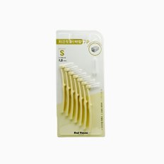 7P 위생캡 치간치솔 L형 S 1.0mm 치간칫솔1.0mm 치실 칫솔 치간칫솔S L타입 치간솔