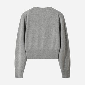 [디오디 공식]여성) 어반스루 에션셜 가디건(MELANGE GREY STANDARD)