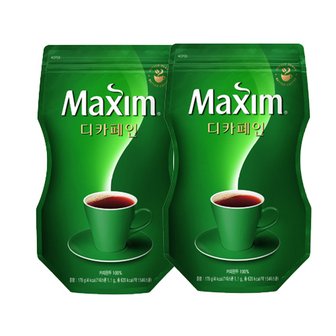 동서 맥심 디카페인리필봉지 170g x2개