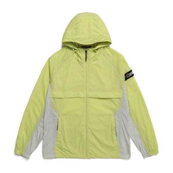 [여주점] N242UJP060 펄렉스 경량 컬러블록 바람막이 LIGHT JADE