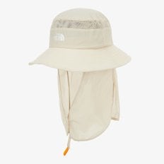 [노스페이스키즈 공식] NE3HR02S 키즈 라이트 선 쉴드 햇_LIGHT BEIGE