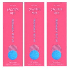 유한) 센스데이 체크 x 3팩 임신진단키트