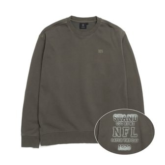 NFL [본사직영]엔에프엘 F224USW105 쉐도우 워싱 맨투맨 DBROWN