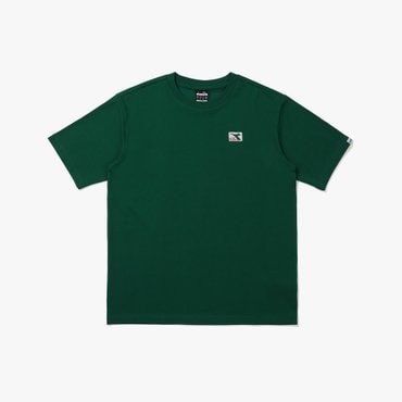 디아도라 [공식스토어] 프리즈 와펜 반팔 티셔츠 GREEN