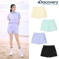 [24SS] 디스커버리 프레시벤트 여성 우븐 쿨터치 트레이닝 쇼츠(DWTB91043)