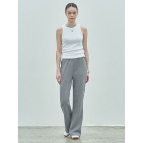 Flare Banding Pants_Melange