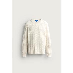 ZARA 자라 케이블 스트라이프 스웨터 아론 레빈 X 5755 302 712