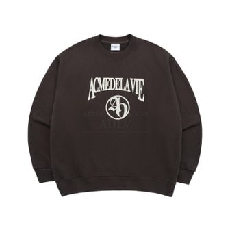 아크메드라비 AE LOGO SYMBOL SWEATSHIRT BROWN AE로고맨투맨 브라운 SWLAES-BRN