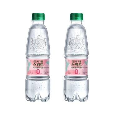 코카콜라 [본사] 씨그램 스위트 피치블랙티향 350ml 24개