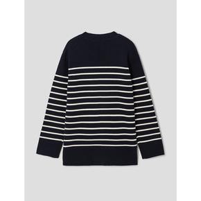 [정상가139,000원] Cotton100 Stripe Pullover  navy (WE3251C36R)