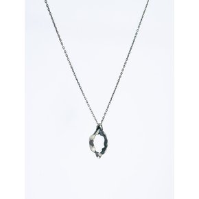 HR 295N_Wavy Ring Necklace