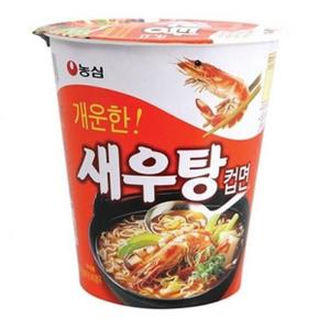 /오피스큐 농심 새우탕 작은사발면 30개 BOX