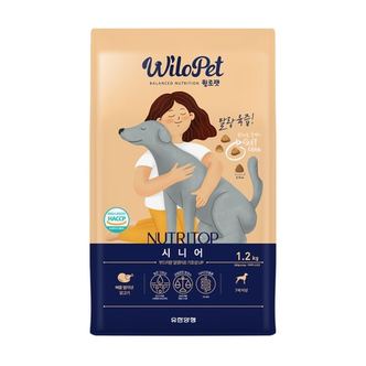 유한양행 윌로펫 뉴트리탑 시니어 1.2kg