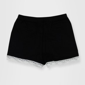 프릴 면 숏츠 17G203133-05(BLACK)