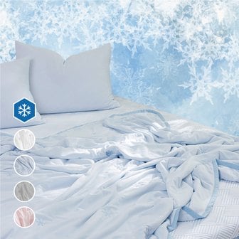 잠그리다 [단하루 특가] 잠그리다 여름이불 냉감패드 차렵이불 슈퍼싱글 퀸 킹 쿨매트+세탁망 증정