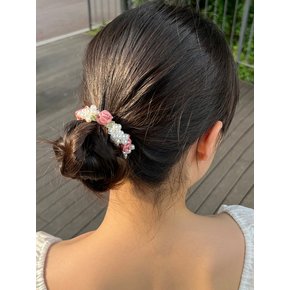 rose pearl hair strap (3colors)