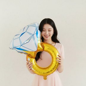 프로포즈 풍선 브라이덜샤워 웨딩 촬영 반지 포토존 기념일 대형 행사장 데코 결혼식 BB0381