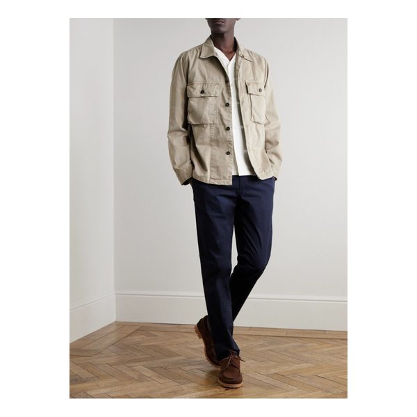 하트퍼드 다르 헤링본 코튼 오버셔츠 뉴트럴 1647597356830005