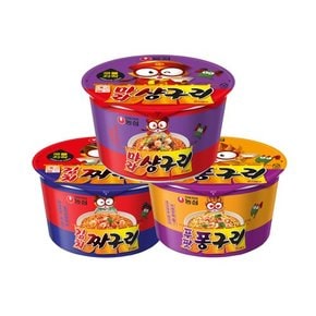 김치짜구리107g 2개 + 푸팟퐁구리104g 2개 + 마라샹구리 103 2개