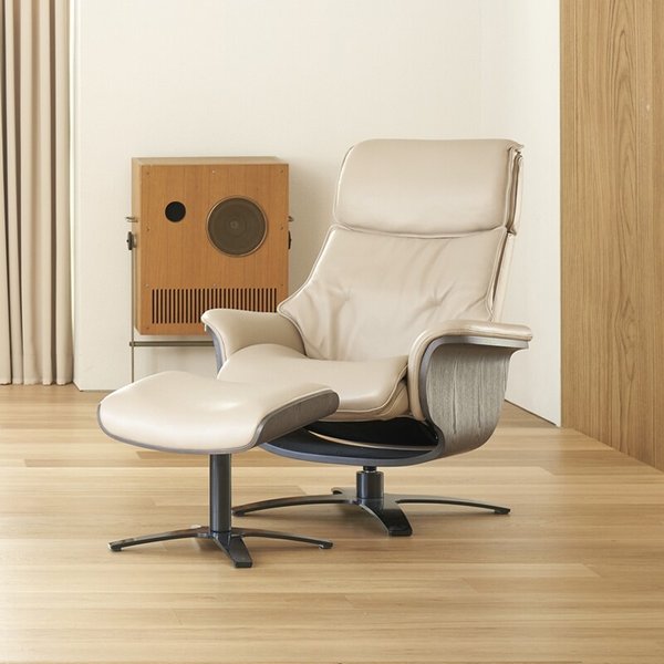 로닌 1인용 수동형 리클라이너 소파 안락 의자 라운지 체어(착불)