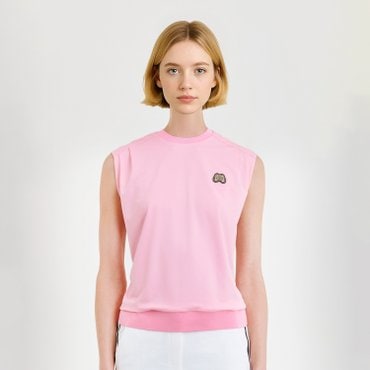 MARTINE GOLF [정상가 178000원]여성 슬리브리스 라운드셔츠 핑크 (QW0DKS21173)