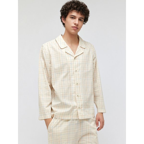 아다 체크 커플 남자 잠옷세트