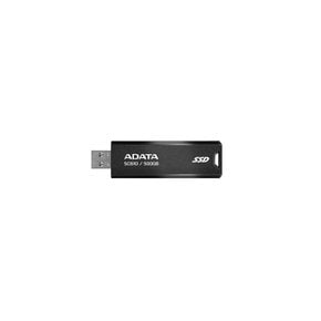 ADATA SSD 외장 500GB SC610 읽기 속도 550MB/초 USB 3.2 Gen 2 USB-A SC610-500G-CBK/RD