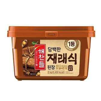  해찬들 재래식 된장 3kg (WB82620)