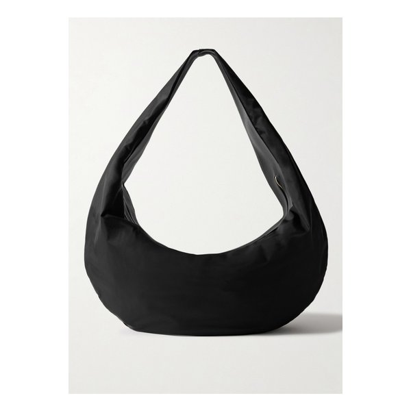 케이트 올리비아 스포츠 Xl 텍스처 가죽 트리밍 셸 숄더 백 블랙 46376663162859123