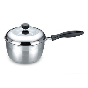 NY-320/키친플라워/튜울립편수냄비/18cm/IH인덕션사용/3중바닥/스테인레스