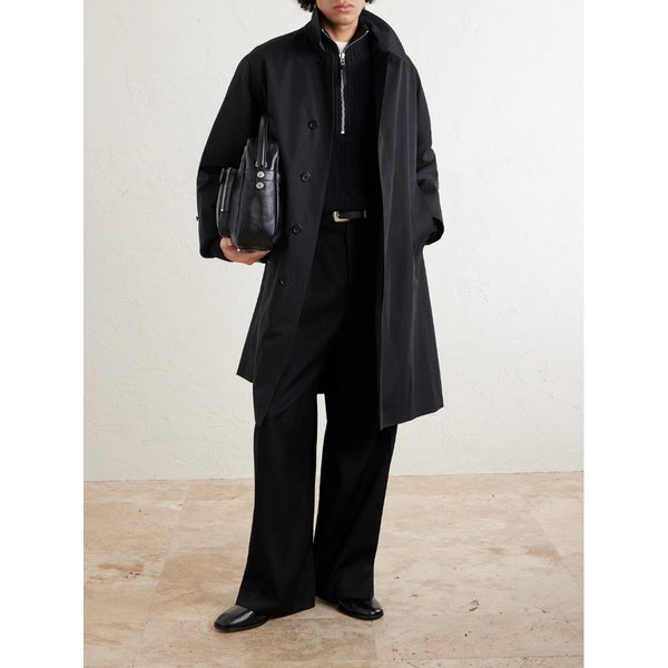 코튼 블렌드 트윌 워커 코트 46376663162982715