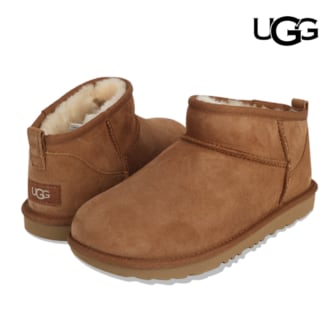 UGG 어 그 U GG 부츠 클래식 울트라 미니 체스트넛 1130750K-CHE