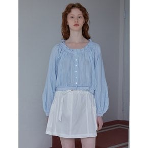 MARIE FRILL BLOUSE(BL)