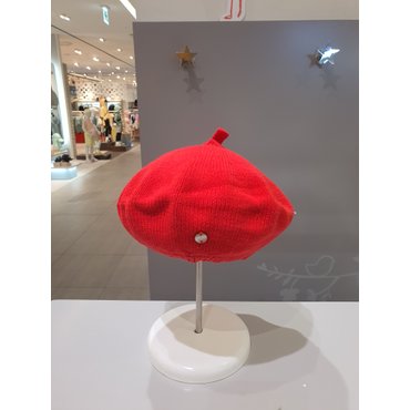 압소바 *앙뚜아 니트 베레모//(AY531602) 빨강  *