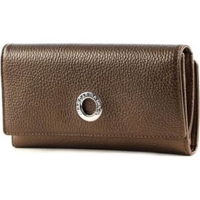 독일 만다리나덕 지갑 1825541 MANDARINA DUCK Mellow Lux Flap Wallet L Bronzo Bronze