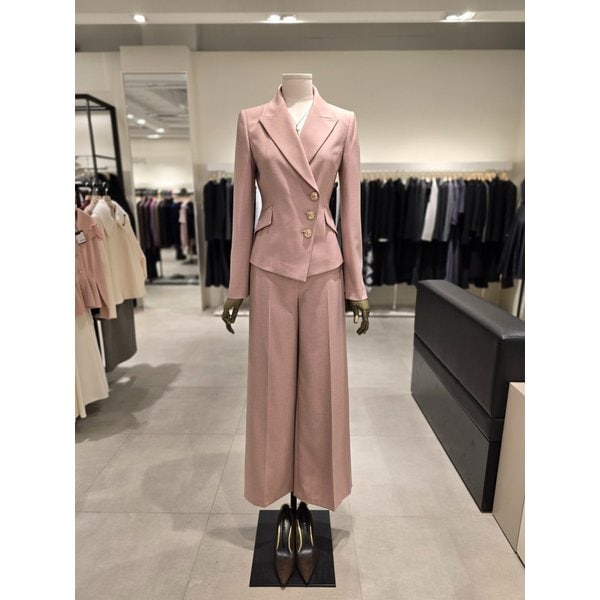 [파주점] 세트 사선 버튼 자켓 + 버튼 포인트 팬츠 JRCA0JK701,JRCA0SL701