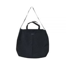 엔지니어드 가먼츠 Carry All Tote A - Black Cotton Moleskin (23F1H015-N