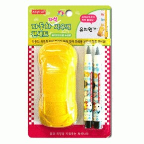 (학습교재) 자석나라 자석자동차지우개 보드마카펜/색상 랜덤