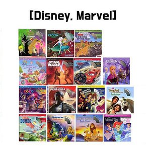 [Disney, Marvel] Read-Along Storybook & CD Favorite 15종 Set [3 Stories 2종 포함]  ★25%할인★정가:141,600원 -행사가: 106,200원