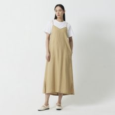 여 리넨 블렌디드 뷔스티에 원피스(BEIGE / KHAKI / SKY BLUE / NAVY / BLACK)