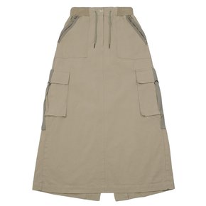 2 cargo skirt (beige)