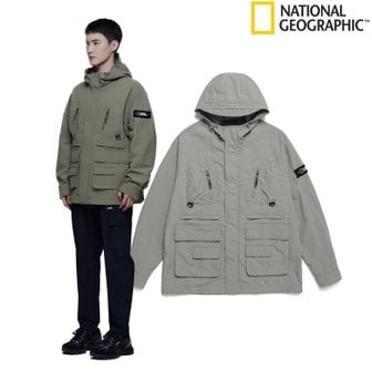 내셔널지오그래픽 [시흥점] N241MJP050 남성용 필드 아웃포켓 점퍼