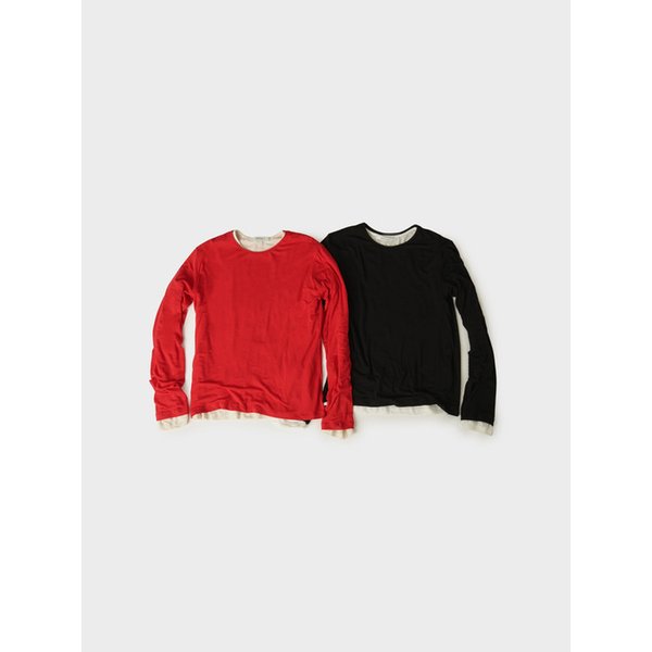 [2PACK] linen sheer t-shirt_4color