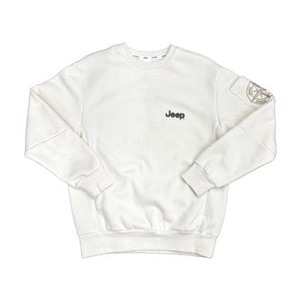 Jeep [여주점] 지프 디트로이트 나침반 포켓 루즈핏 맨투맨 JO4TSU851