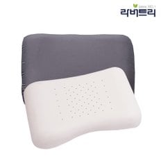 천연라텍스 땅콩형 기능성베개 +겉커버포함